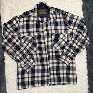 Rustic Outfitters VTG Flannel Mens Shirt